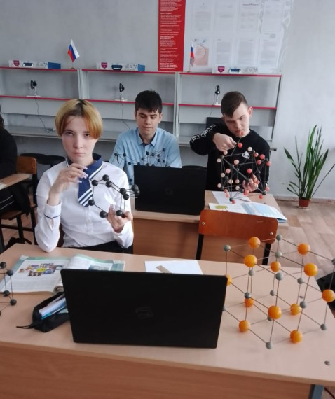 Работа центра образования естественно-научной направленностей «Точка роста».
